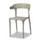 Baxton Studio Gould Modern Transtional Beige Plastic Dining Chair Set , PK4 193-4PC-12026-ZORO - alternate 8